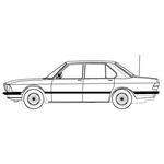 BMW 520 - Side
